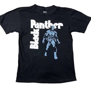 Marvel Black Panther Short Sleeve Crewneck Graphic T-Shirt Black Men’s Sz M